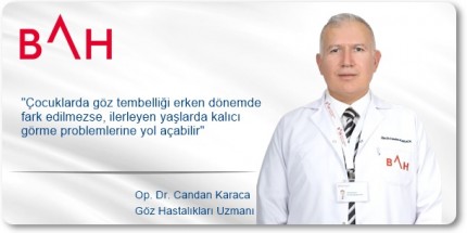 Çocuklarda Göz Tembelliği Nasıl Anlaşılır?